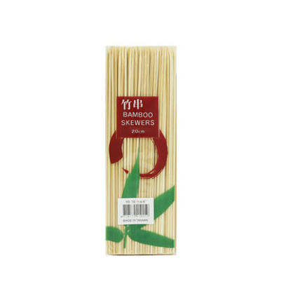 Picture of SKEWER 8" 100pc Bamboo (10x20)  B.B.Q.STICK