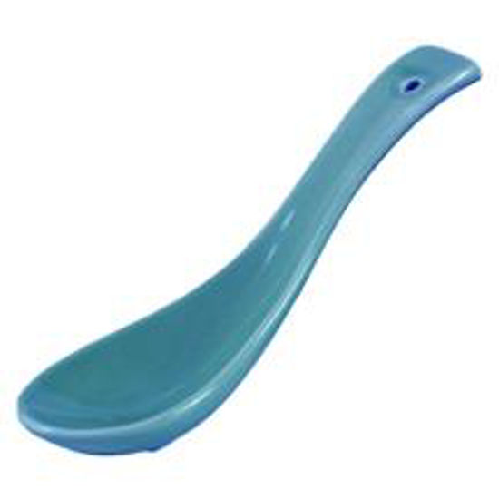 Picture of SPOON celain (24) 5.5"L (blue)