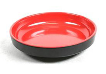 Picture of Melamin red R.D. PLATE #7 (16.5cm)(12)