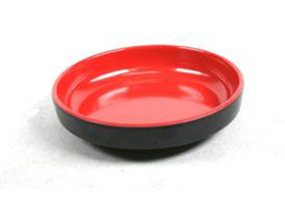 Picture of Melamin red R.D. PLATE #5 (13.5cm)(12)