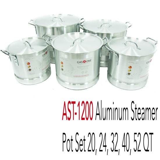 Picture of AL STEAMER POT 5pcs (20, 24, 32, 40, 52 QT)