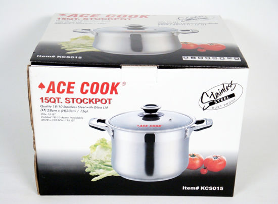 Picture of ACE 15 QT S/S STOCK POT