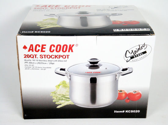 Picture of ACE 20 QT S/S STOCK POT