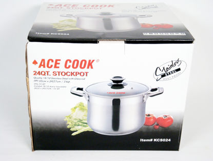 Picture of ACE 24 QT S/S STOCK POT